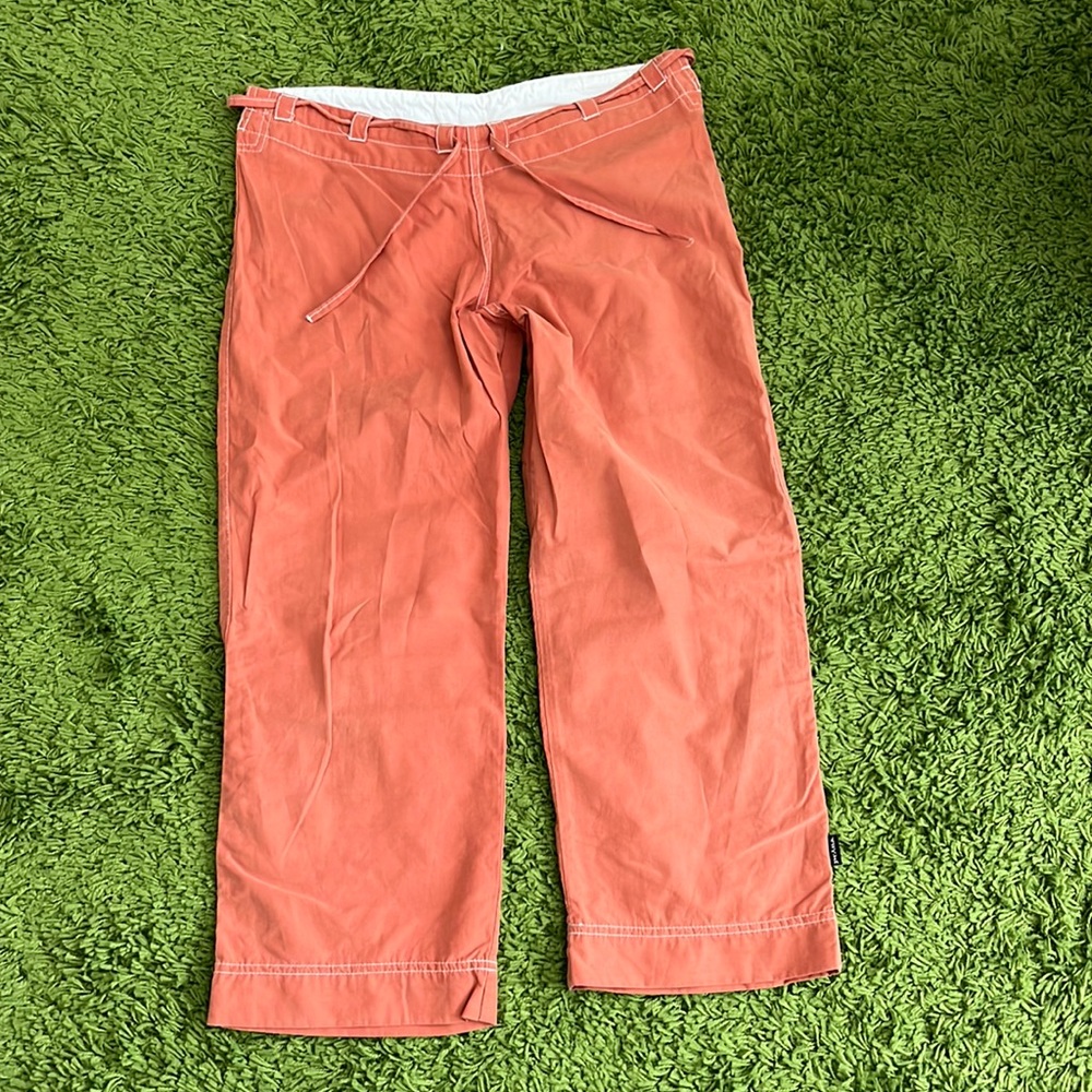 Prana drawstring rock climbing hiking cropped pants